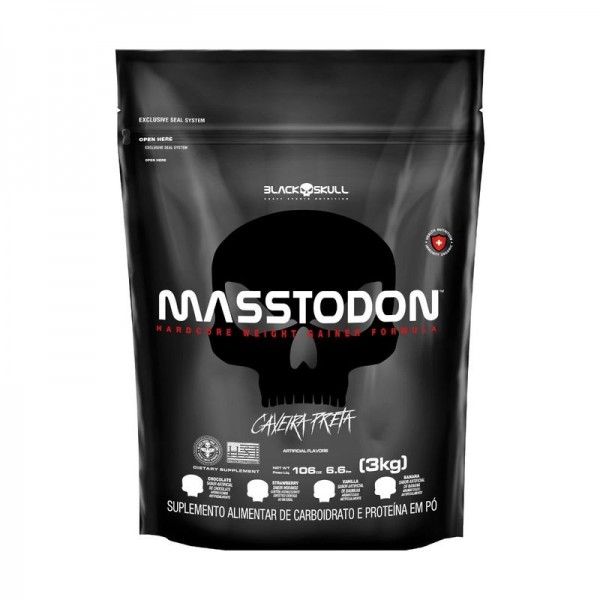 REFIL MASSTODON BAUNILHA 3KG