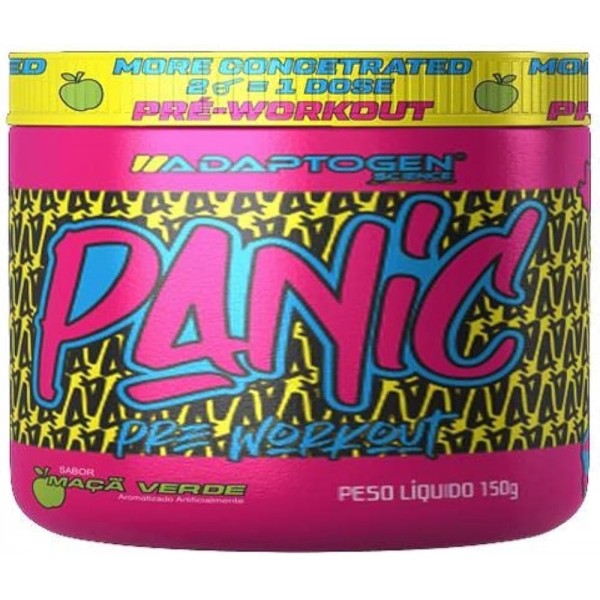 PANIC PRE WORKOUT MACA VERDE 150G