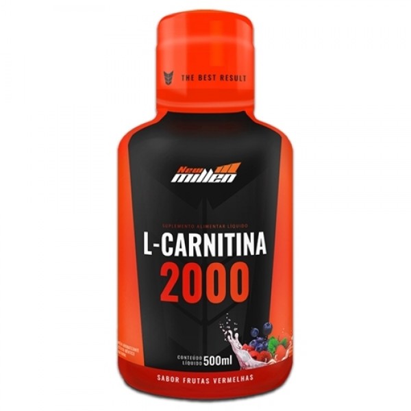 L-CARNITINA 500ML FRUTAS VERMELHAS NEW MILLEN