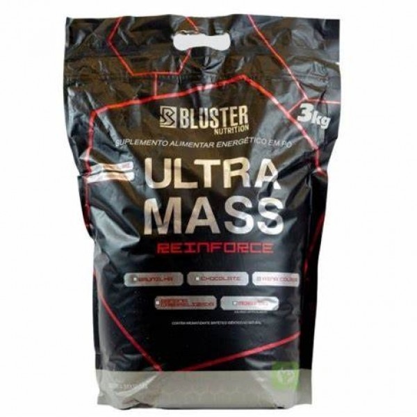 ULTRA MASS 3 KG (BAUNILHA) BLUSTER - hipercalórico