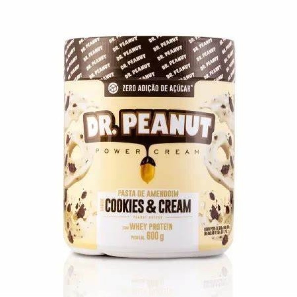 PASTA DE AM. DR PEANUT COOKIES & CREAM 600G