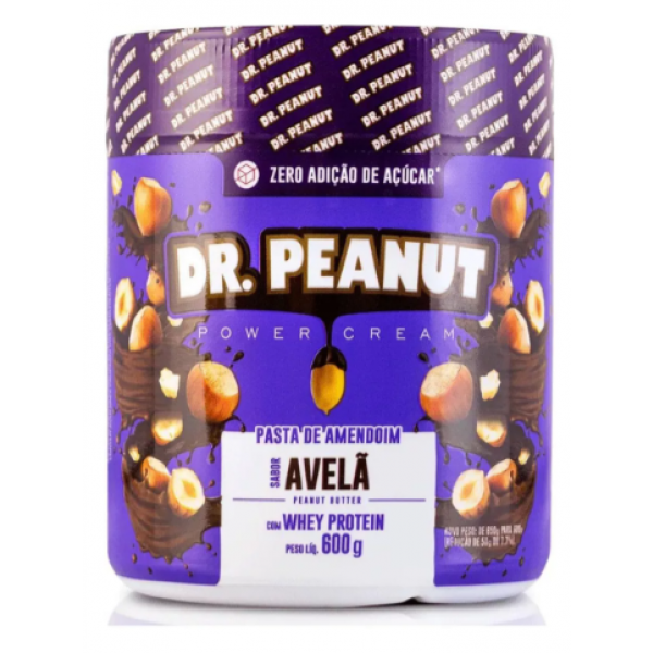 PASTA DE AM. DR PEANUT AVELA 600G