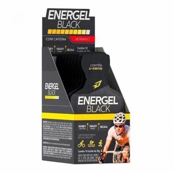 ENERGEL BLACK SACHE - Morango