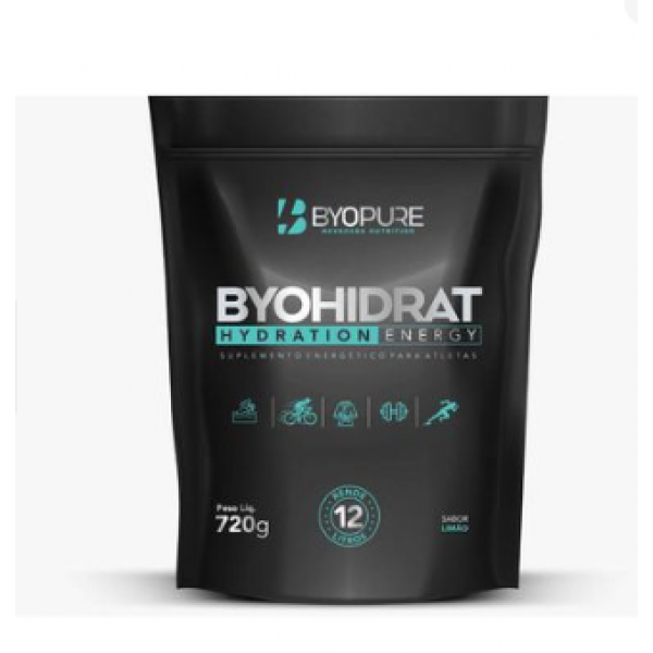 BYOHIDRAT 720G  BYOPURE LARANJA COM MORANGO