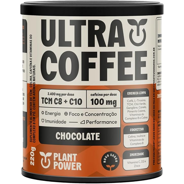 ULTRA COFFEE CARAMELO LATA 220G CHOCOLATE