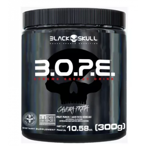 BOPE LIMÃO 300G BLACK SKULL