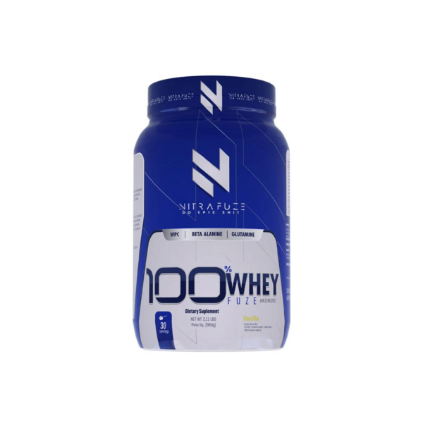 100% WHEY FUZE 960g - BAUNILHA Unica/Unico