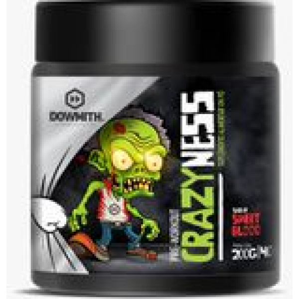 CRAZYNESS PRÉ-TREINO 200G SWEET BLOOD DOWMITH