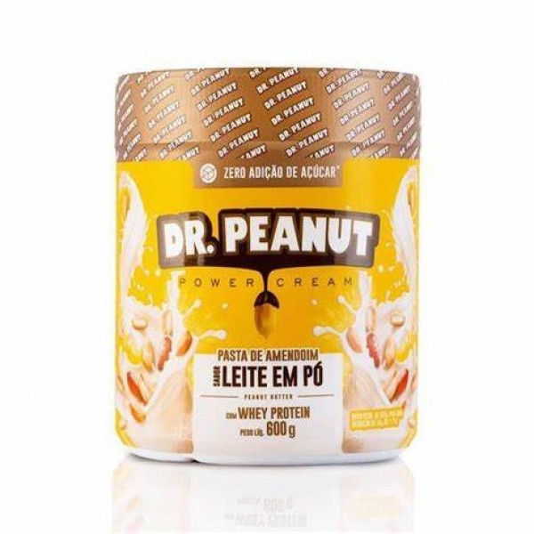 PASTA DE AM. DR PEANUT LEITE EM PO 600G