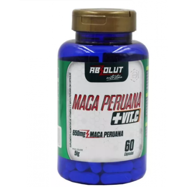 MACA PERUANA C/VITAMINAS  C/60 CAPS absolut