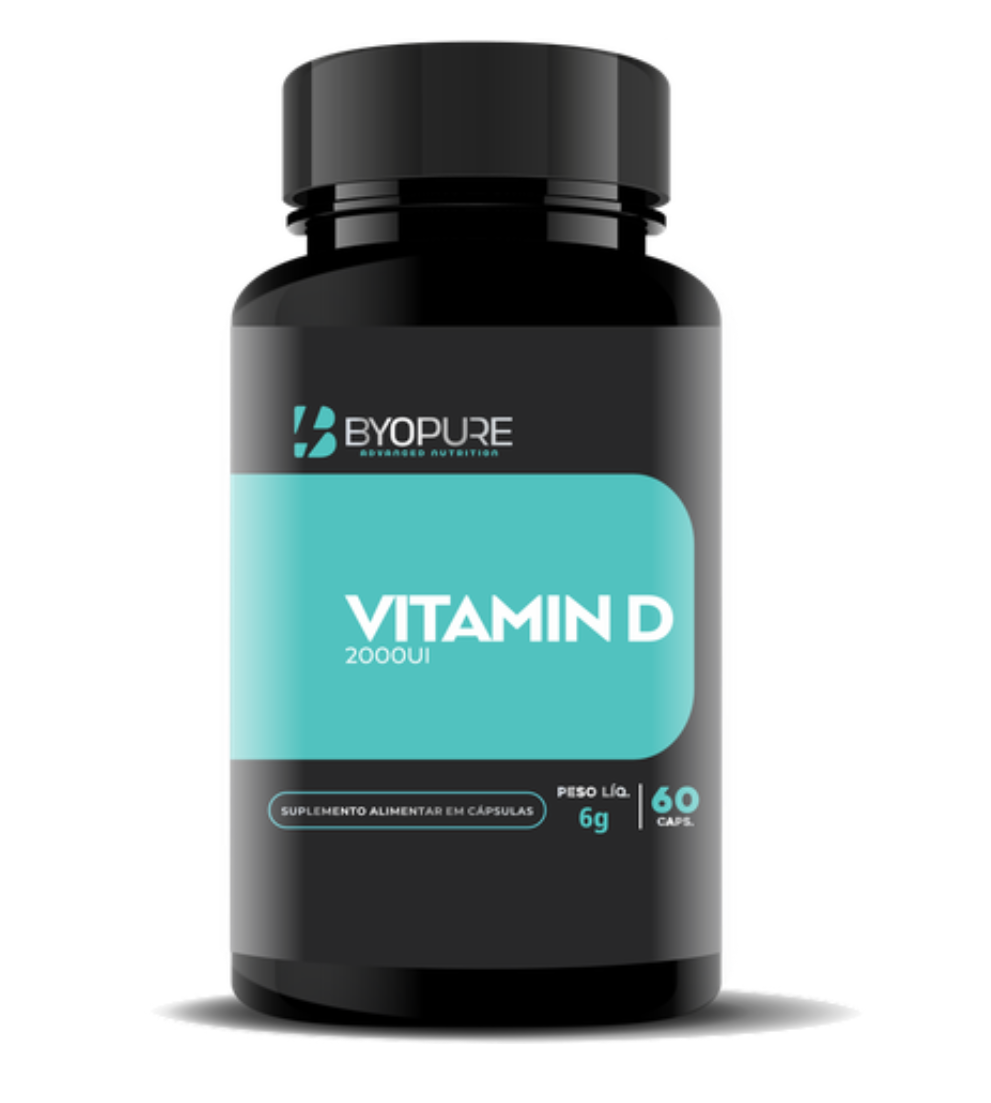 VITAMINA D3 60 CAPS BYOPURE