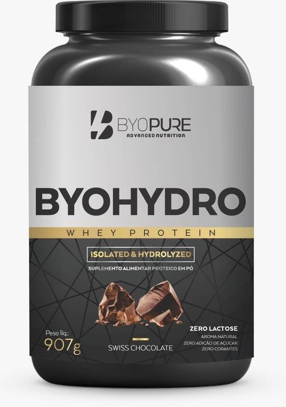 BYOHYDRO 907G SWISS CHOCOLATE BYOPURE - HIDROLISADO