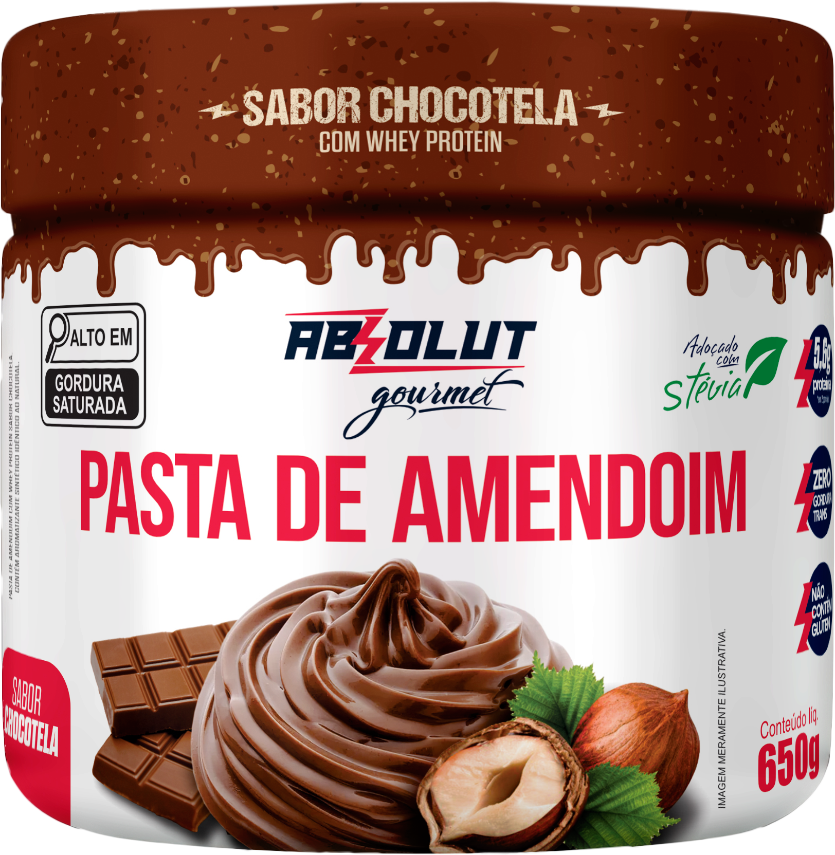 PASTA AMEND CHOCOTELA 650G ABSOLUT