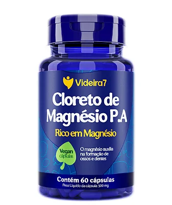 CLORETO DE MAGNESIO P.A 120 CAPS VIDEIRA7