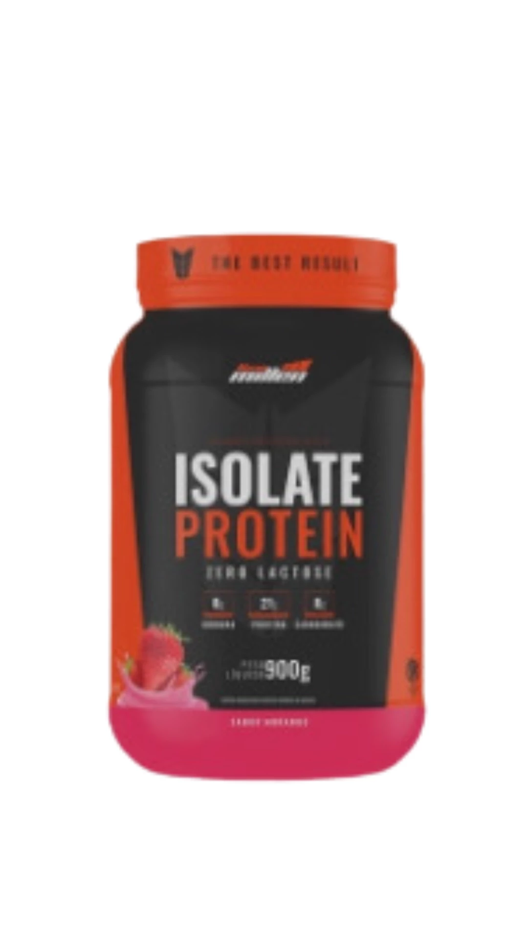 ISOLATE PROTEIN MORANGO POTE 900G NEW MILLEN