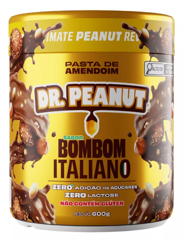 PASTA DE AM. DR PEANUT BOMBOM ITALIANO 600G