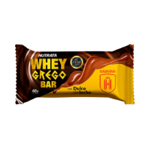 BARRA GREGO DULCE LECHE 40G NUTRATA