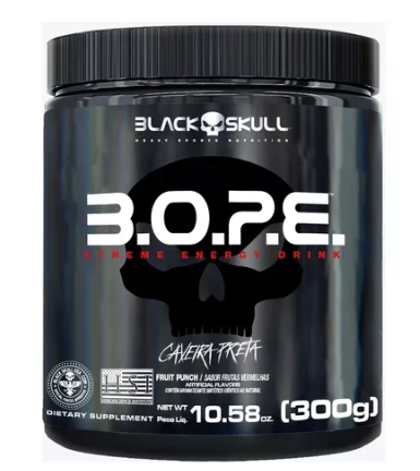 BOPE LIMÃO 300G BLACK SKULL