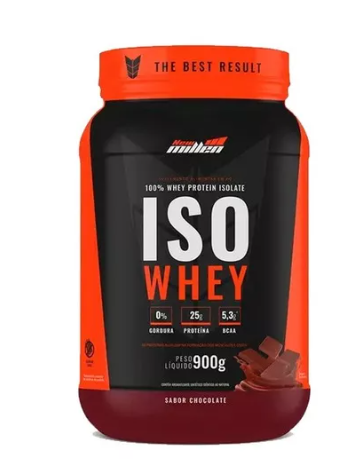 ISO WHEY CHOCOLATE POTE 900G NEW MILLEN  