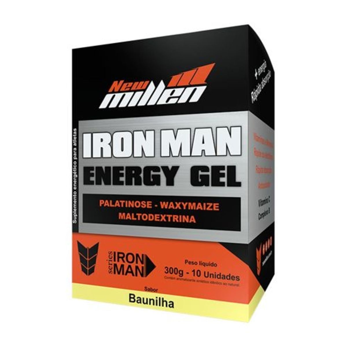 IRON ENERGY GEL BAUNILHA