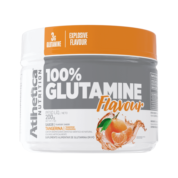 100% GLUTAMINE FLAVOUR (200 G) TANGERINA