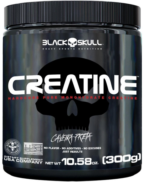 CREATINA 300G BLACK SKULL (creatine)