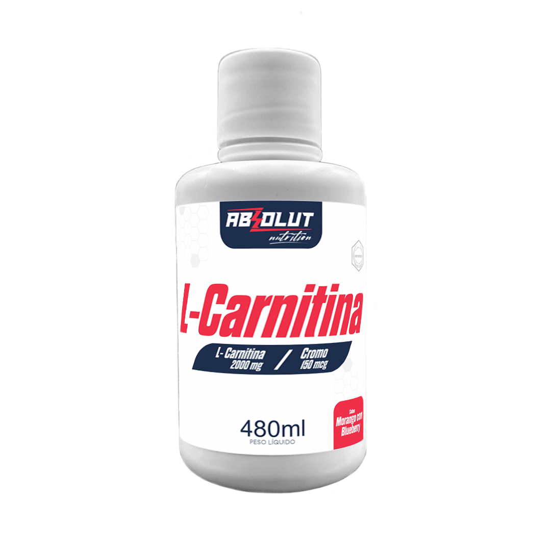 L-CARNITINA 480ML SABOR MORANGO ABSOLUT