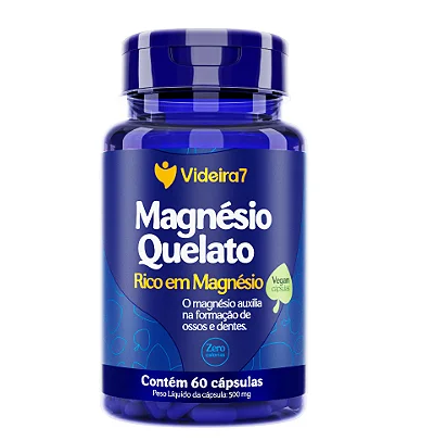 MAGNÉSIO QUELATO 60 CAPS VIDEIRA7