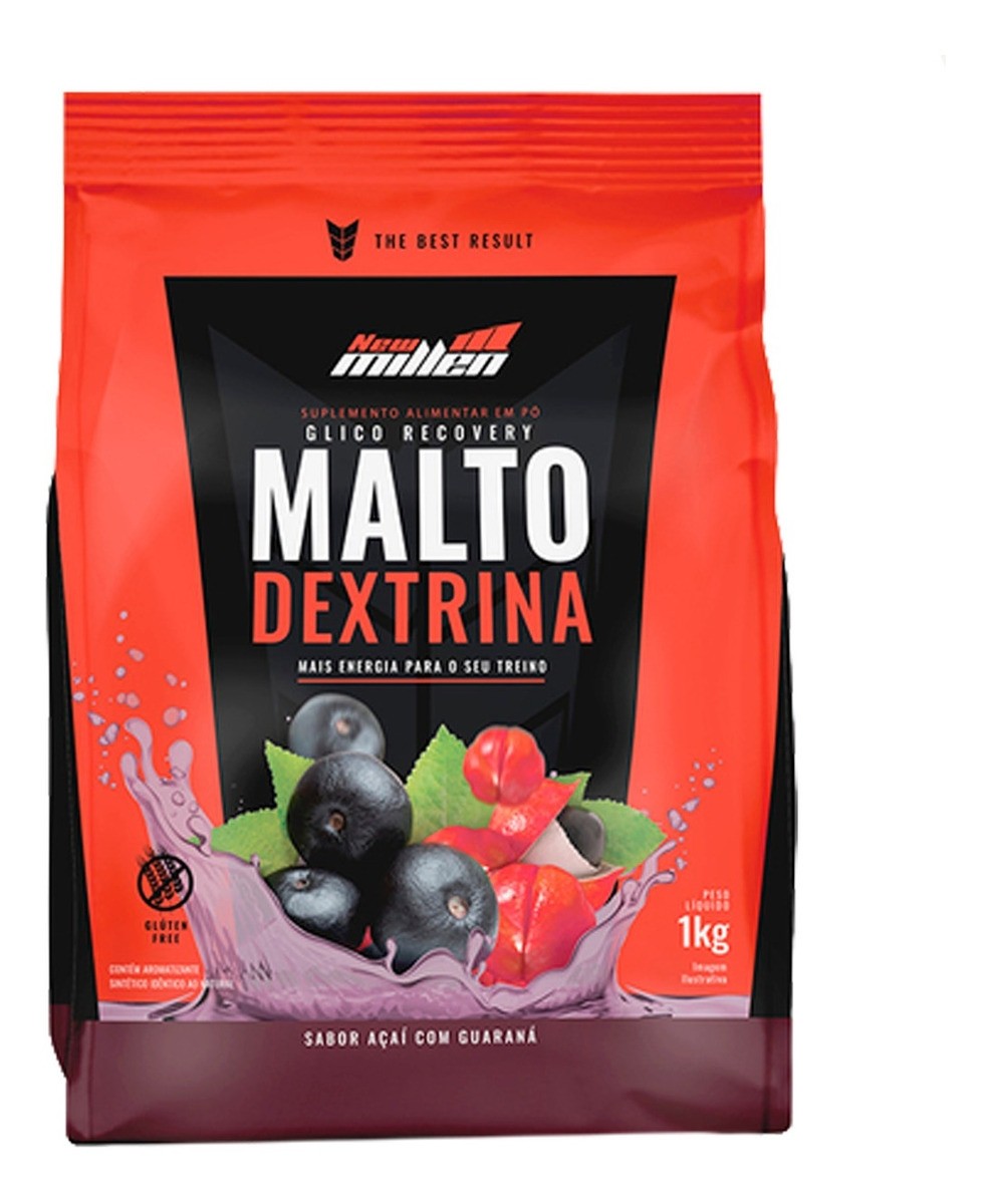 MALTODEXTRIN 1KG ACAI/GUARANA NEW MILLEN