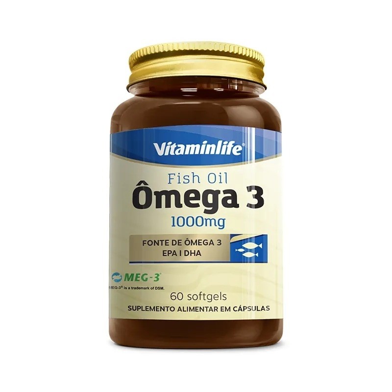 OMEGA 3 60 CAPS VITAMINLIFE