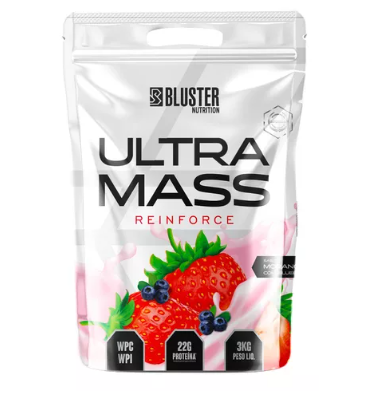 ULTRA MASS 3 KG (MORANGO) BLUSTER