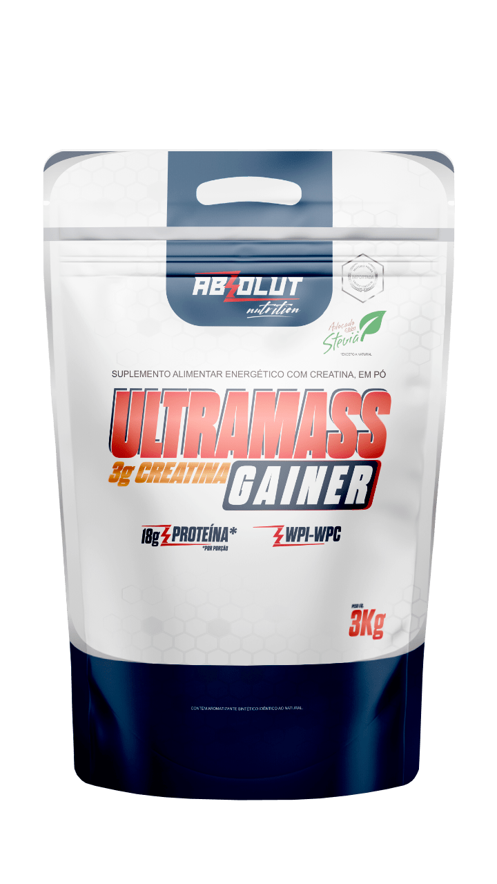 ULTRA MASS GAINER BANANA CARAMELIZADA 3 KG ABSOLUT